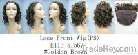 Lace Wig -  Lace Front Full Wig (With S Curl and medium length)