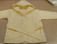 Organic Bamboo Baby Hooded Bathrobe