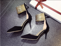 Ladies Fashion Dress shoes for Spring with high quality suede fabric with good price