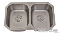 undermount double kitchen sinks -7447A