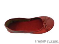 2011 fashion foldable ballet shoes