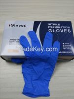 Nitrile gloves disposable examination gloves for Medical use