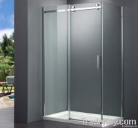 New design frameless sliding shower enclosure