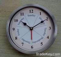 Day and time clock