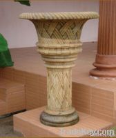 Marble Stone Flower Pot