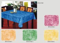 PVC Tablecloth With Non-woven Backing