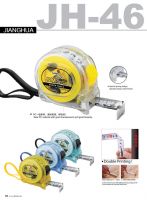 PC transparent Measuring tape JH-46