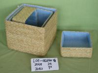 Wheat Straw Basket