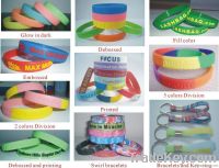 silicone bracelets