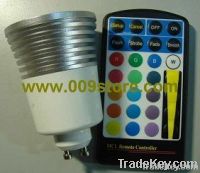 LED multi color remote control spotlight