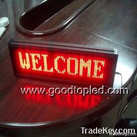 10mm Monochrome LED Message Display