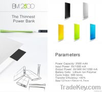 Trendy Power Bank 2500mAh(Factory Price)