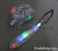 Light up Sequin Newsboy hat