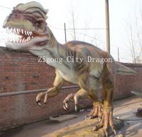 Amusement park Dilophosaurus