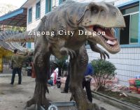 Animatronic megalosaurus dinosaur