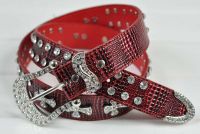 western rhinestone belt