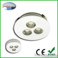 3 X 1W LED Cabinet Light / Puck Light