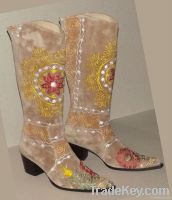 Suzani Embroidery Boots