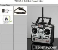 6/7/8/9 channel transmitter+receiver compleate radio system 2.4ghz