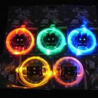 colorful flashing led shoelace