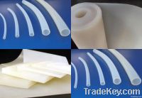 Silicone rubber sheet