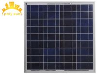 30W poly solar cell module