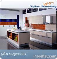 German Style Gloss Lacquer Modular Kitchen