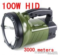 100W xenon working lamp Spotlight HID work light HID lamp flashlight