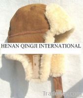 sheepskin warm hats