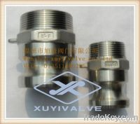 stainless steel camlock couplings F type