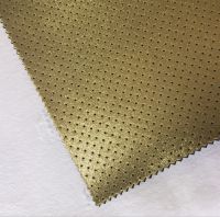 perforated neoprene fabric material with tiny holes for fashion informal bags