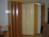 pvc folding door