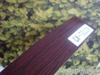 Through popular Asia 1*22mm wood grain edge banding