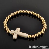 cross side  bracelet