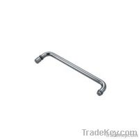 shower glass door single bar