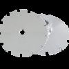 Vacuum diamond saw blade