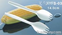 Biodegradable Disposable Cornstarch Plastic Cutlery Knife Fork Spoon