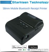 New arrival 58mm Mobile Bluetooth Thermal Receipt Printer USB+Bluetooth interface for Android&iOS