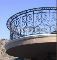 wrought iron railing