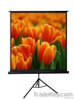 Strong and lightweight Tripod Stand Projection Screen