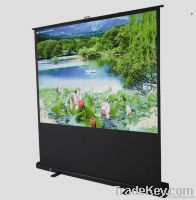 Scissor/pole floor Standing Projection screen