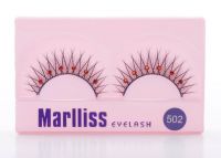 false eyelashes w/glue