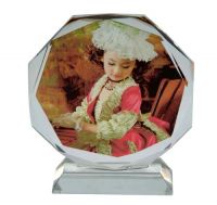 big semi-circle sublimation rock photo