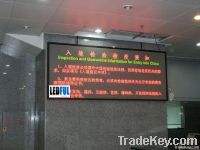 Dual/single color LED Sign Display Screen