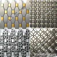 decorative stainless steel sheet(mosaic stainless steel sheet)