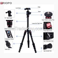 TRIOPO MT-2505+KJ-1S digital tripod kit ,aluminium alloy  tripod ,travel tripod and Marco tripod  