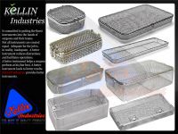 Stainless Steel mesh Sterilizing Instruments Trays