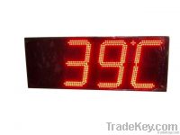 LED gas price display