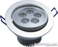 5*1W LED ceiling downlight