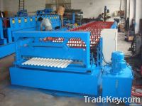 metal sheet roll forming machine